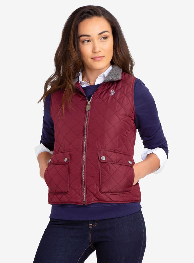 USPA SHERPA LINED VEST New Arrival