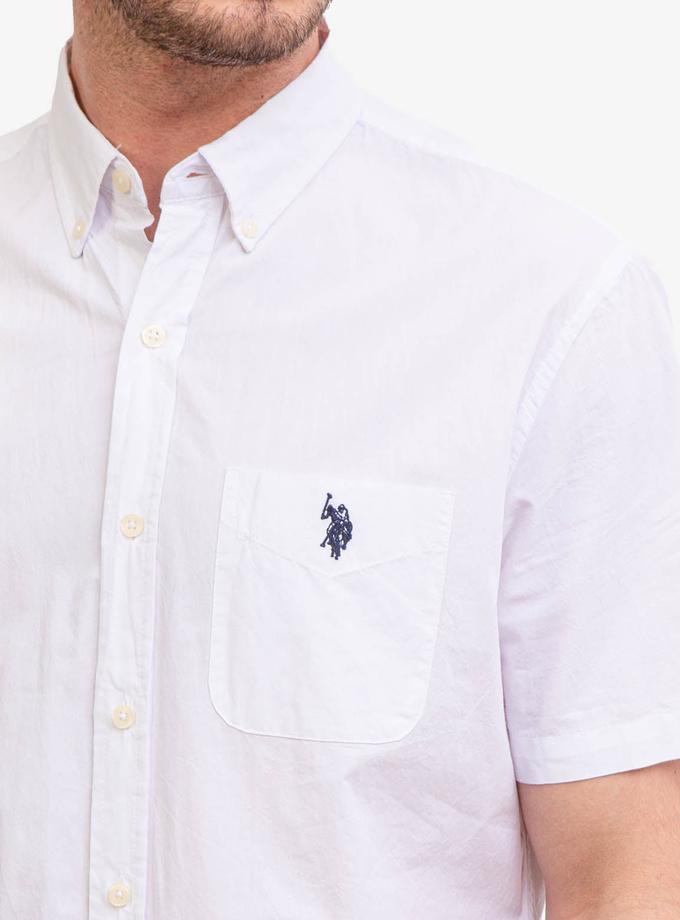 USPA SHORT SLEEVE MADRAS WOVEN SHIRT New Arrival