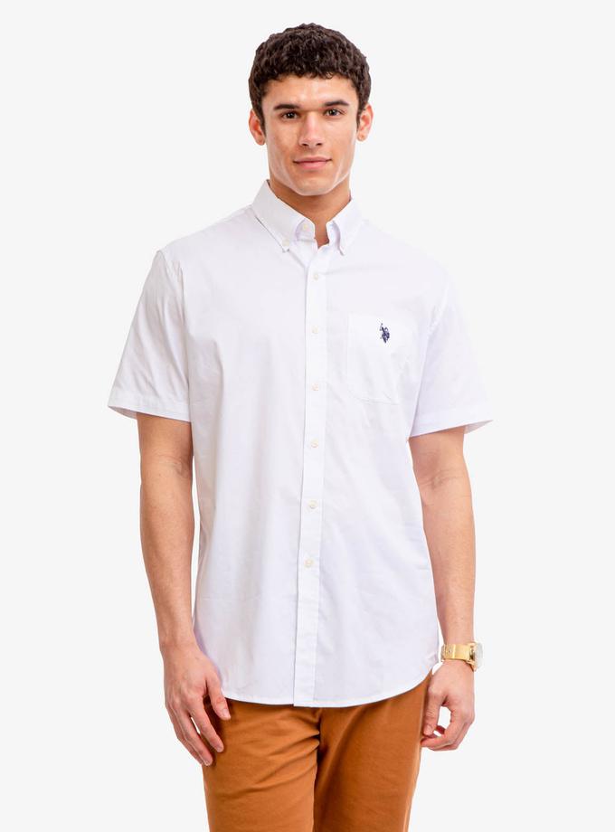 USPA SHORT SLEEVE STRETCH POPLIN SHIRT On Sale