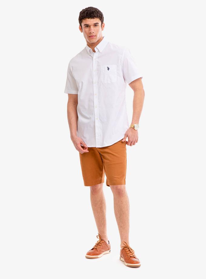 USPA SHORT SLEEVE STRETCH POPLIN SHIRT On Sale