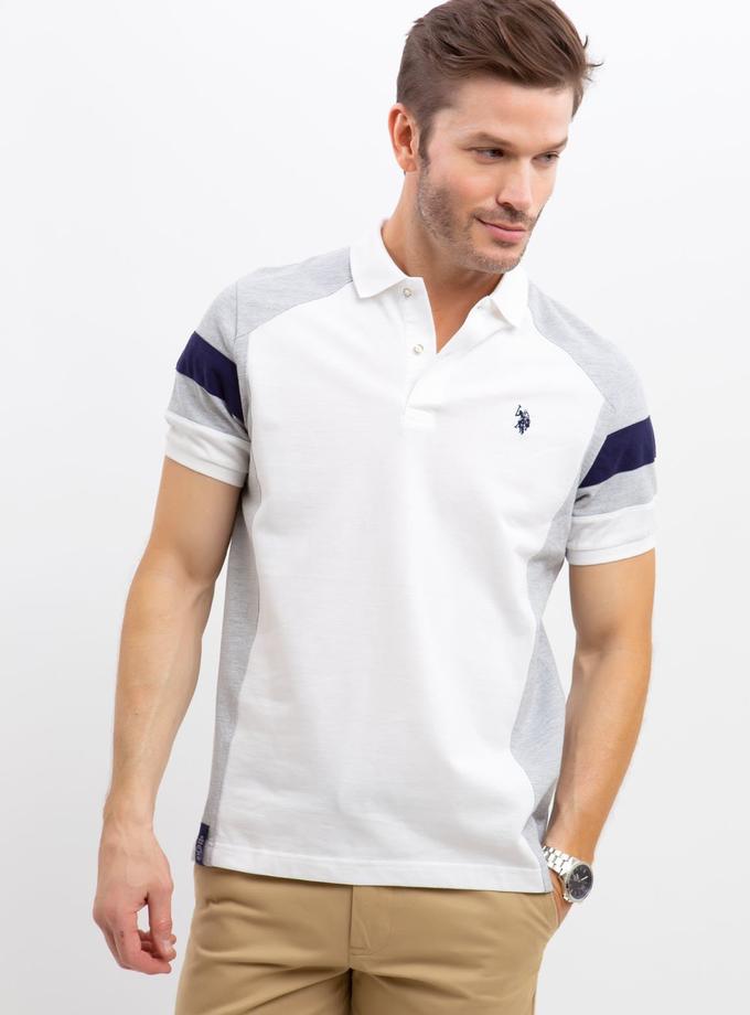 USPA SHOULDER COLORBLOCK POLO SHIRT New Arrival