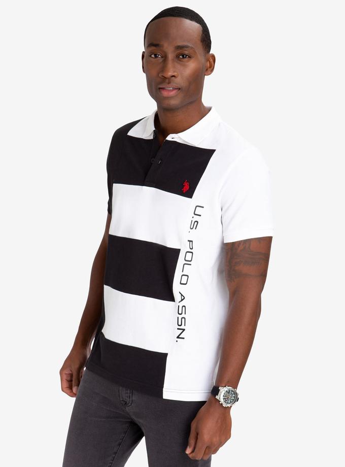 USPA SIDE COLORBLOCK VERTICAL POLO SHIRT Best Price