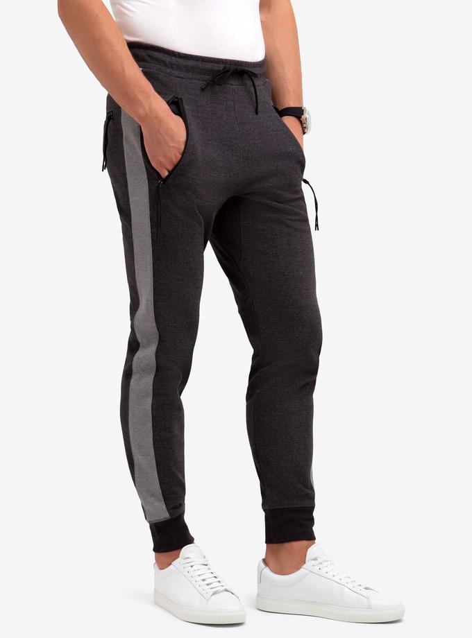 USPA SIDE STRIPE KNIT JOGGERS High Quality