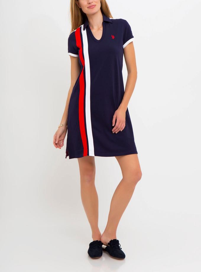 USPA SIDE STRIPE POLO DRESS Best Price