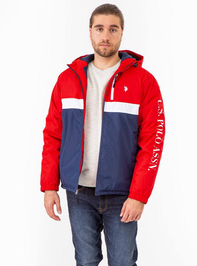 USPA SIGNATURE TRI COLOR WINDBREAKER Same Day Delivery