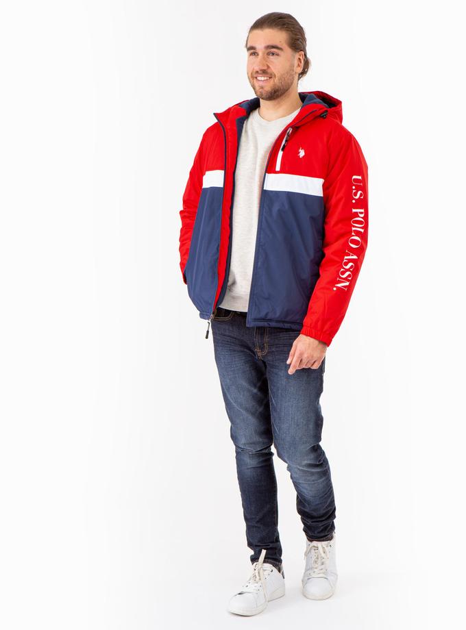 USPA SIGNATURE TRI COLOR WINDBREAKER Same Day Delivery