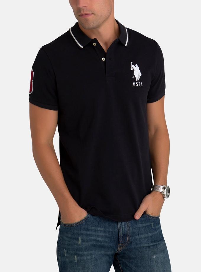 USPA SLIM FIT BIG LOGO POLO SHIRT Same Day Delivery