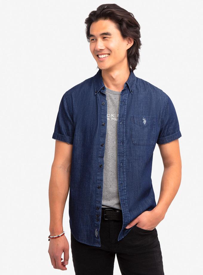 USPA SLIM FIT DENIM SHIRT Best Buy