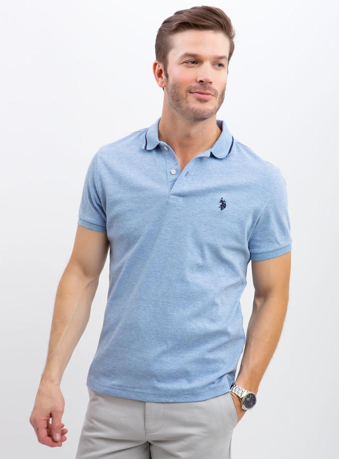 USPA SLIM FIT INTERLOCK POLO SHIRT Best Seller