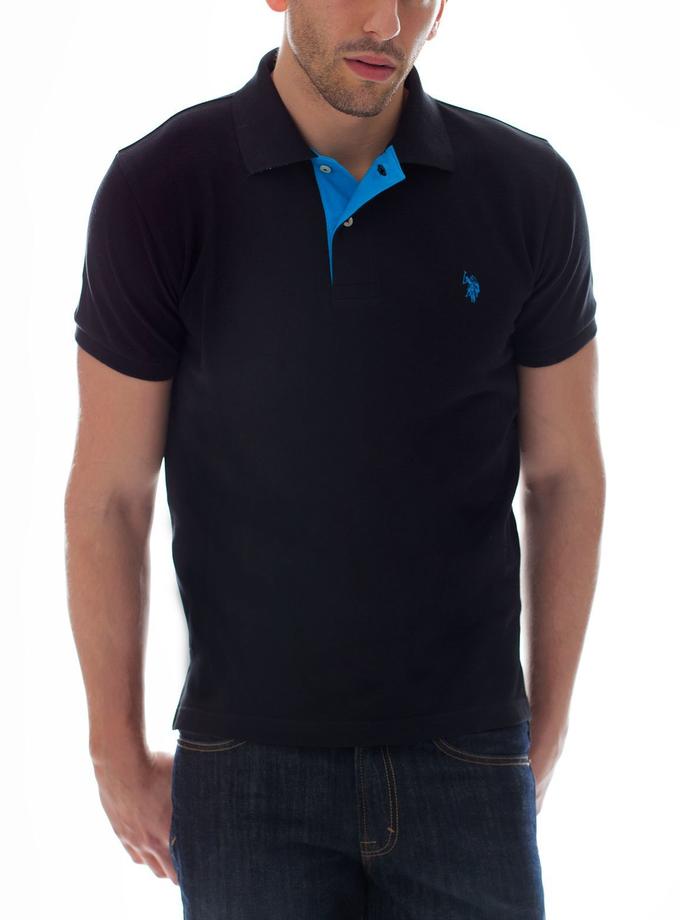 USPA Slim Fit Pique Mesh Small Logo Polo Shirt New Arrival