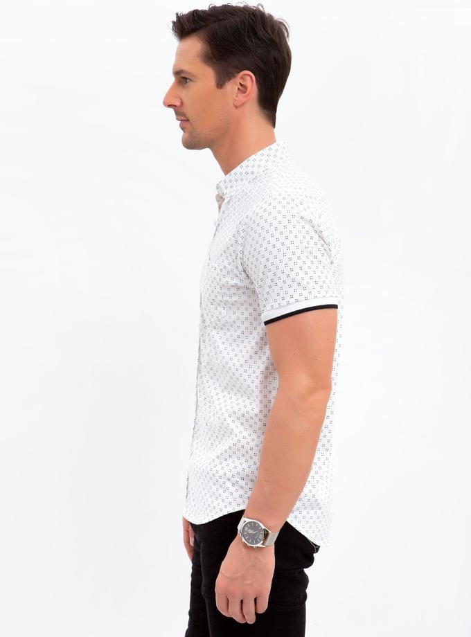 USPA SLIM FIT PRINTED SHIRT Same Day Delivery