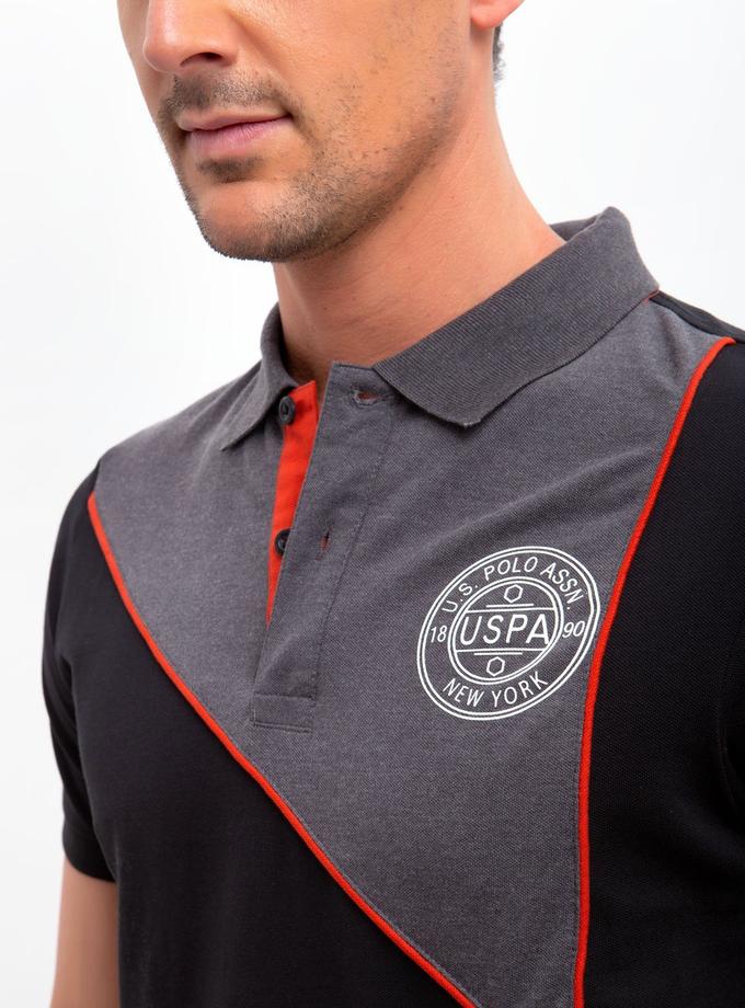 USPA SLIM FIT STRETCH COLORBLOCK POLO SHIRT New Arrival