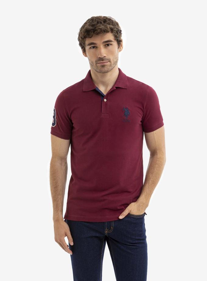 USPA SLIM FIT STRETCH POLO SHIRT Free shipping