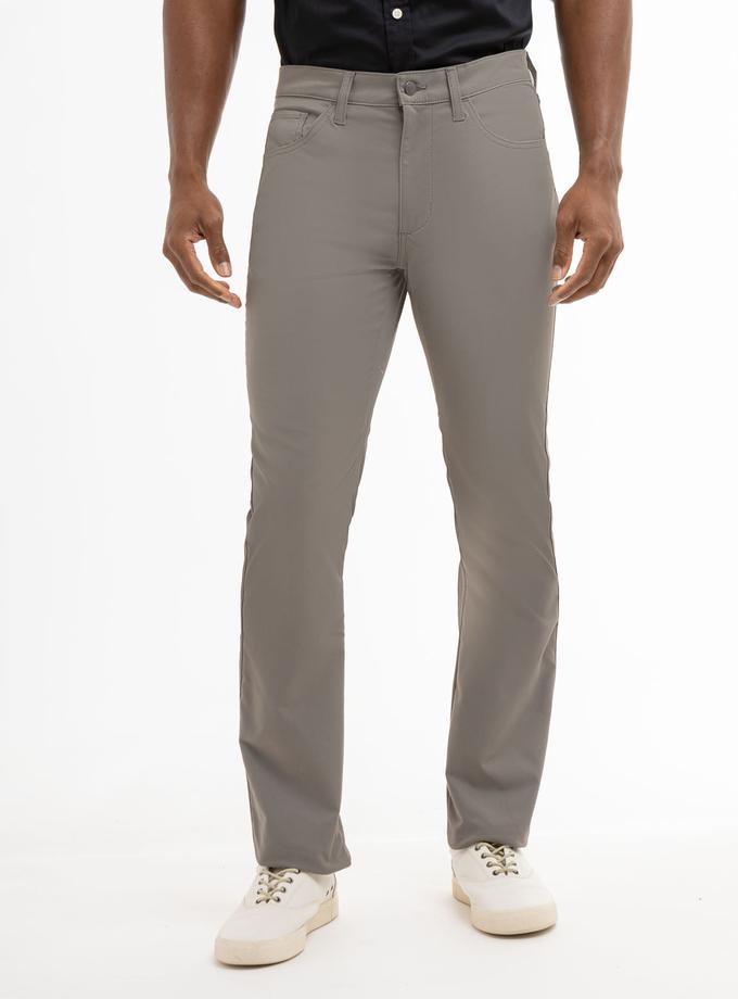 USPA SLIM STRAIGHT 5 POCKET STRETCH PANTS High Quality