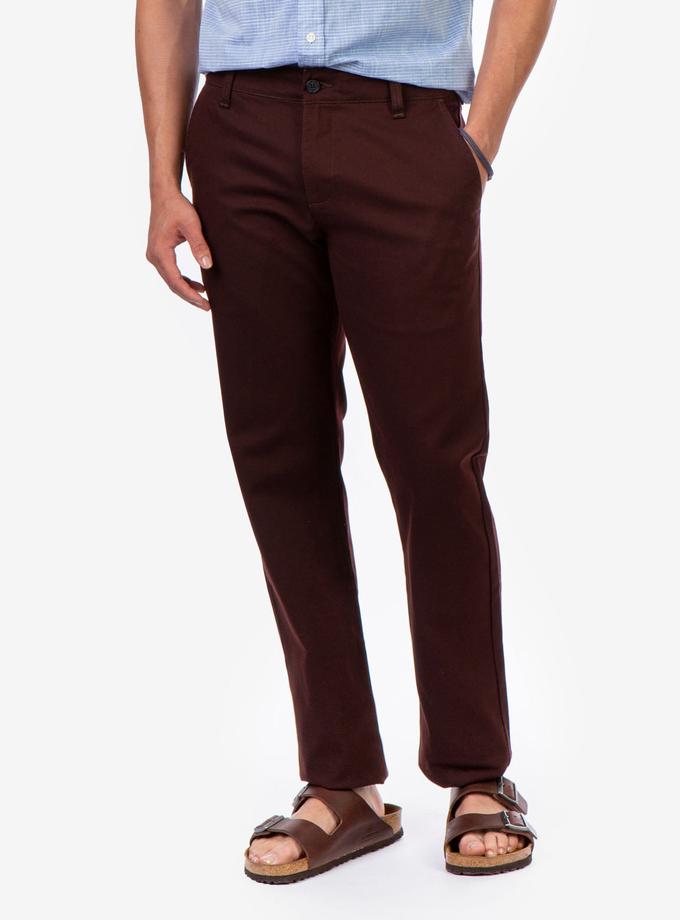 USPA SLIM STRAIGHT TEXTURED PANTS On Sale