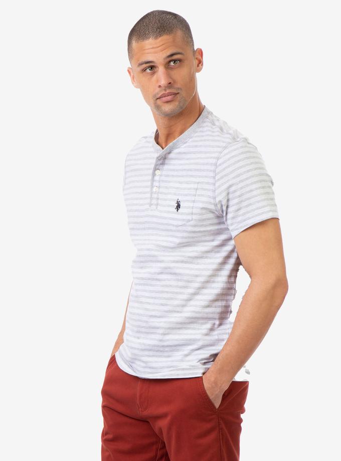 USPA SLUB JERSEY POCKET HENLEY Same Day Delivery