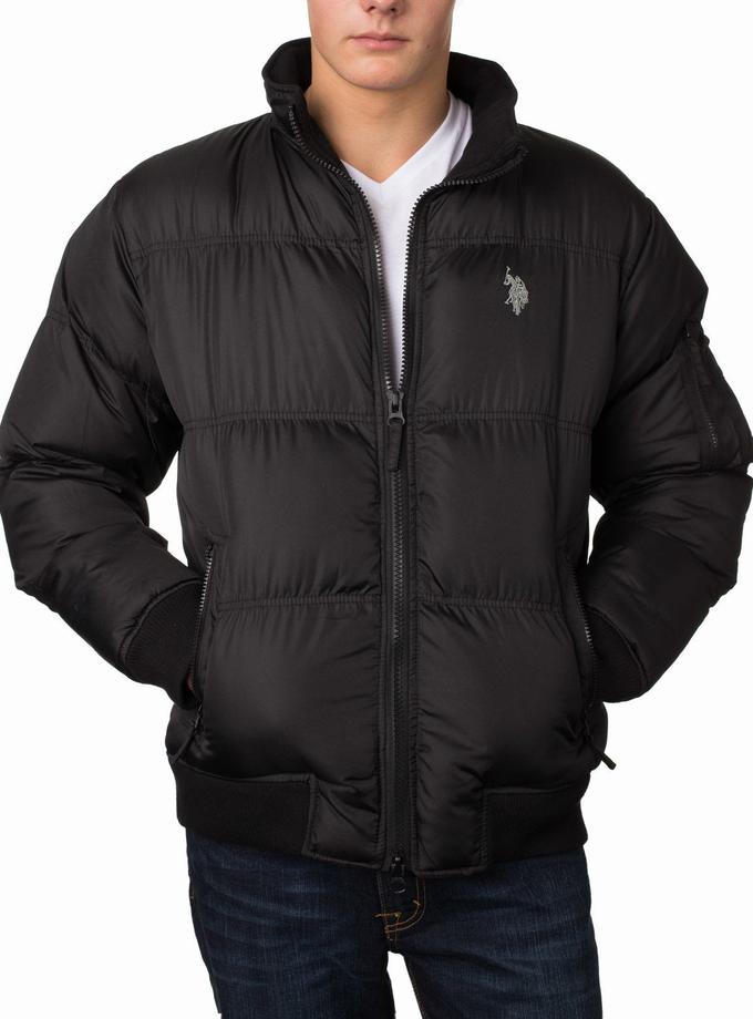 USPA Small Logo Puffer Jacket Best Price