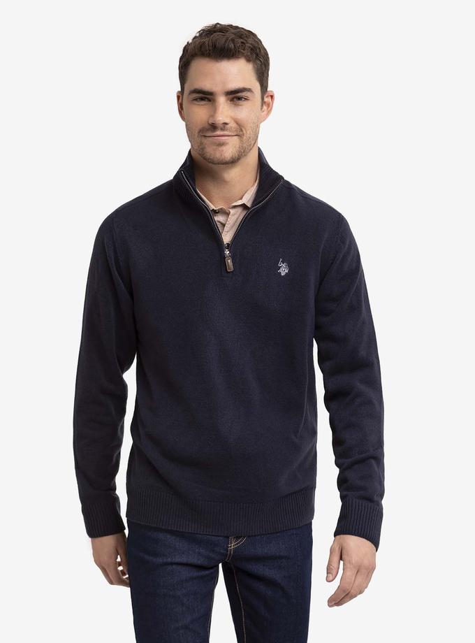 USPA SOFT SOLID 1/4 ZIP SWEATER Best Seller