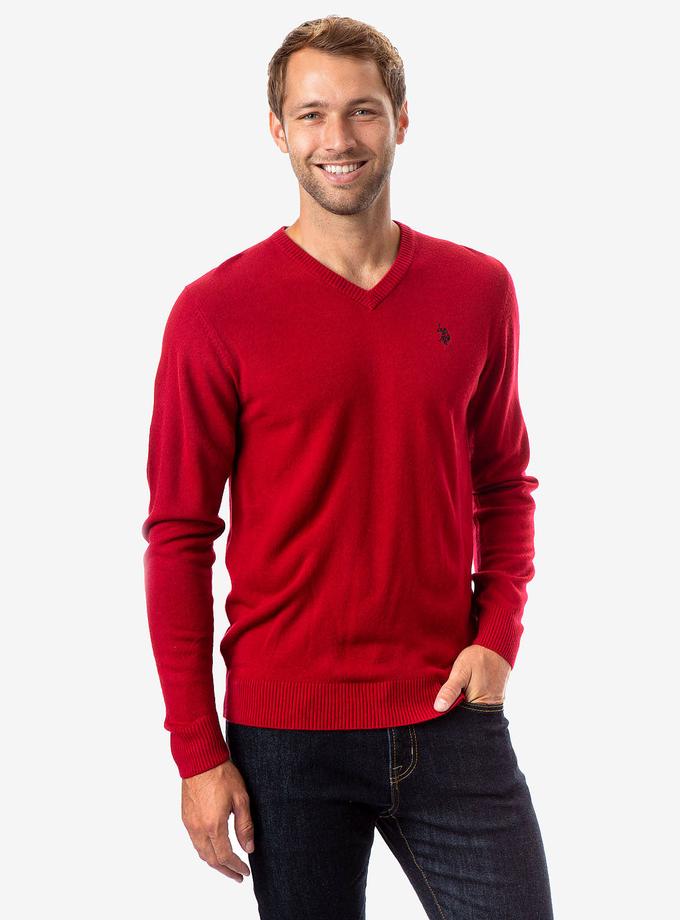 USPA SOFT V-NECK SWEATER Best Buy