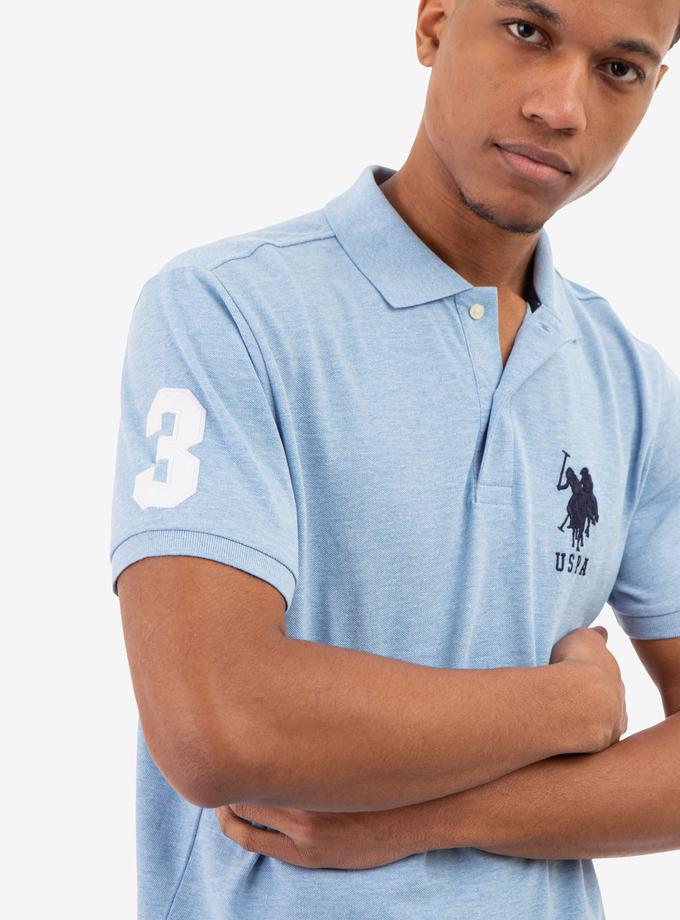 USPA SOLID BIG LOGO POLO SHIRT New Arrival