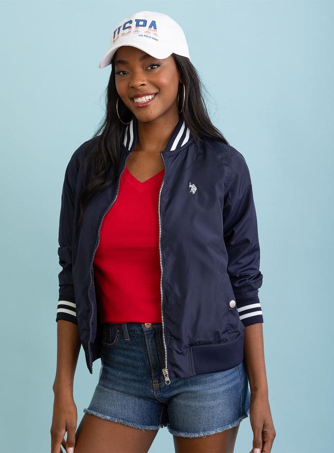 USPA SOLID BOMBER JACKET On Sale