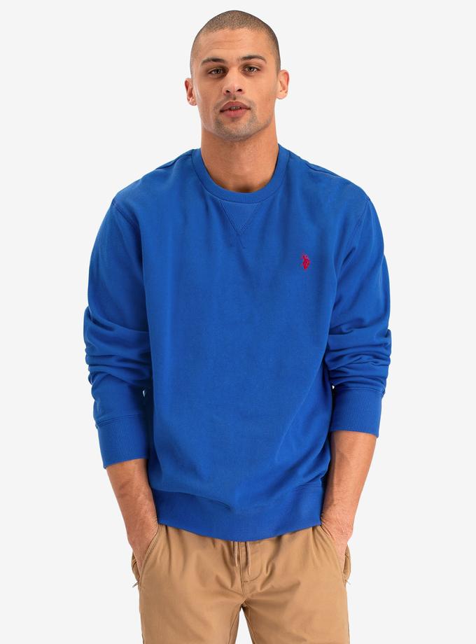 USPA SOLID FRENCH TERRY CREW NECK SWEATSHIRT Best Seller