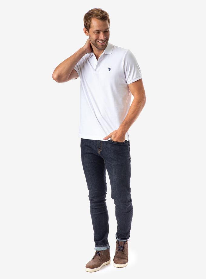 USPA SOLID INTERLOCK POLO SHIRT Best Buy