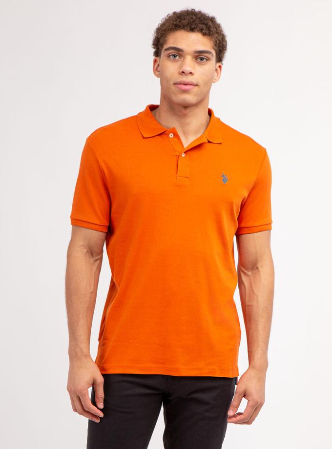 USPA SOLID INTERLOCK POLO SHIRT Same Day Delivery