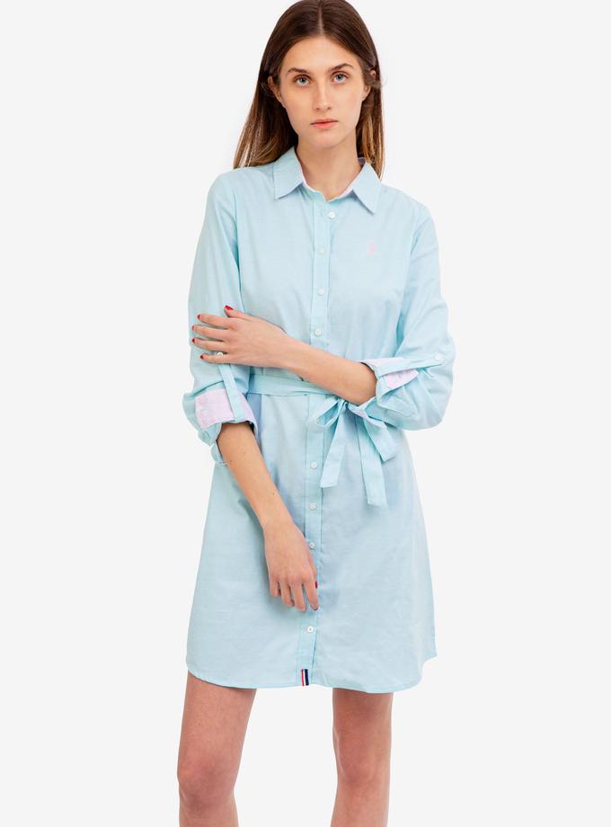 USPA SOLID OXFORD DRESS On Sale