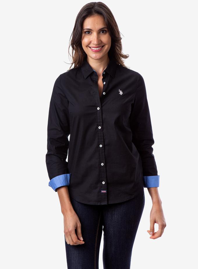 USPA SOLID STRETCH POPLIN SHIRT On Sale