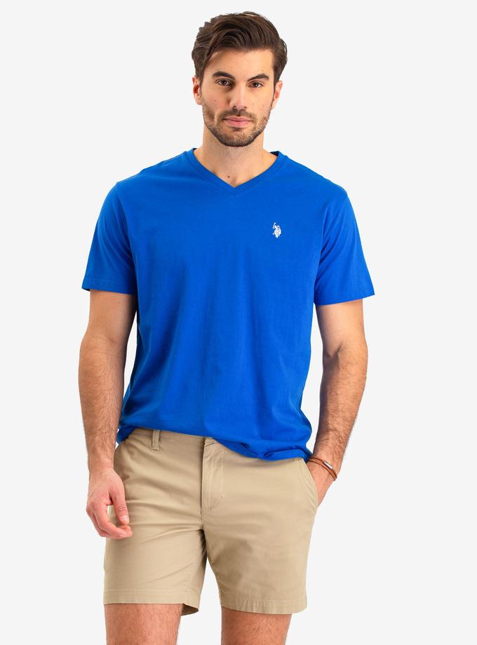 USPA SOLID V-NECK T-SHIRT Best Price