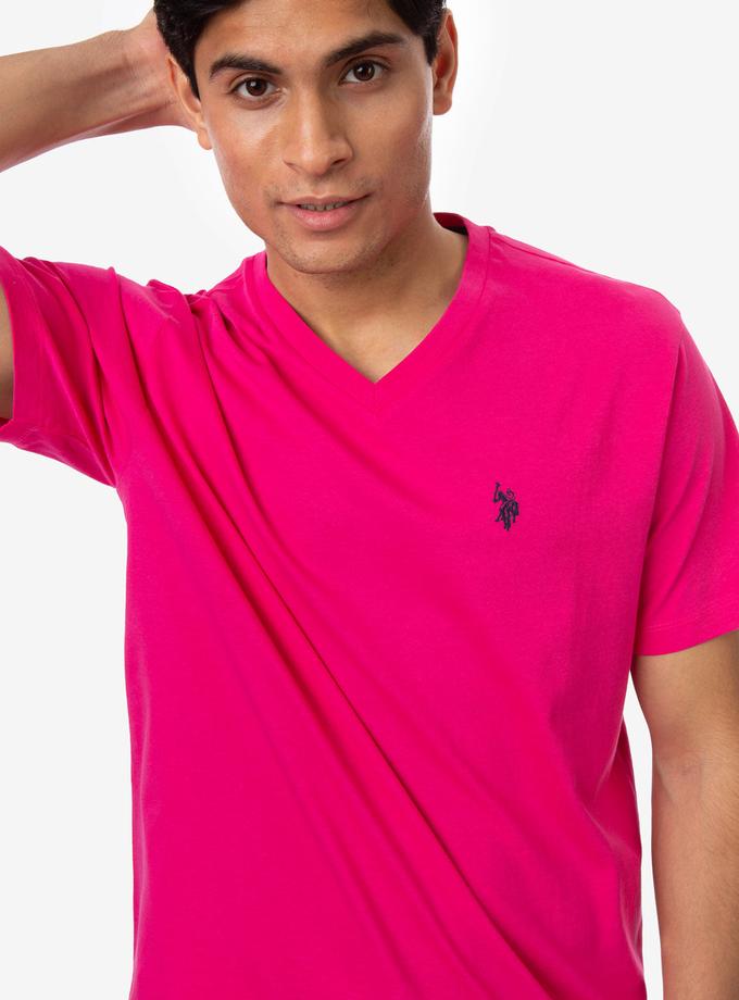 USPA SOLID V-NECK T-SHIRT Same Day Delivery