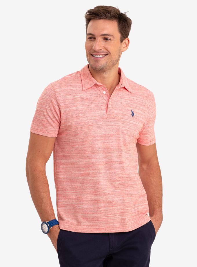 USPA SPACE DYE POLO SHIRT On Sale