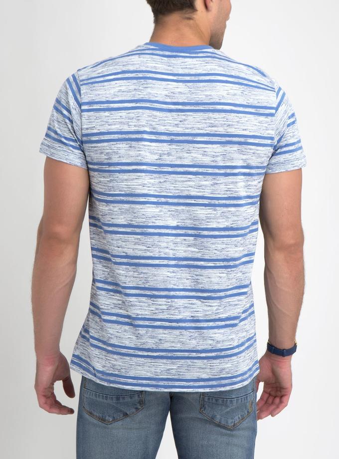 USPA SPACE DYE STRIPE T-SHIRT Best Price