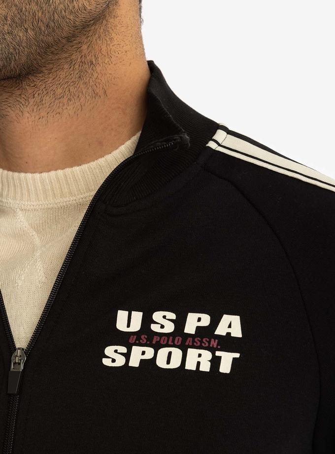 USPA SPORT FULL ZIP RAGLAN SLEEVE TRACK JACKET For Sale