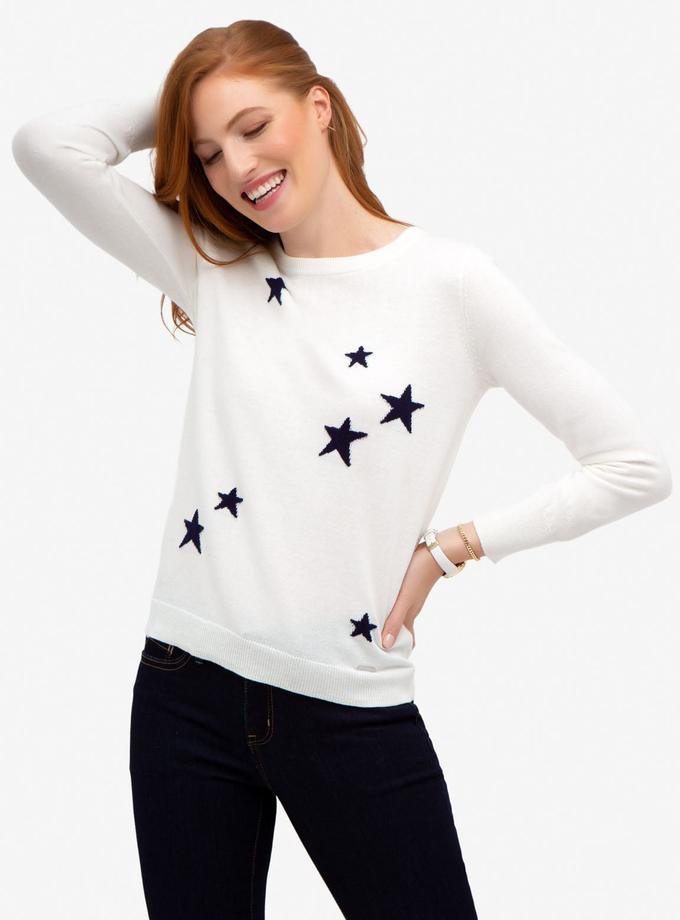 USPA STAR CREW NECK SWEATER Best Price