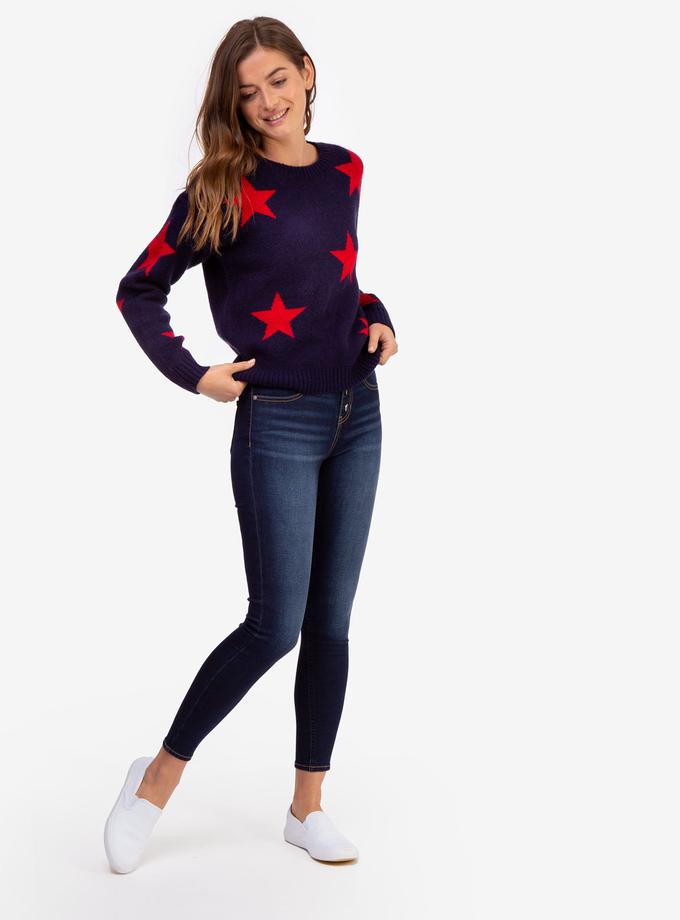 USPA STAR CREW NECK SWEATER High Quality