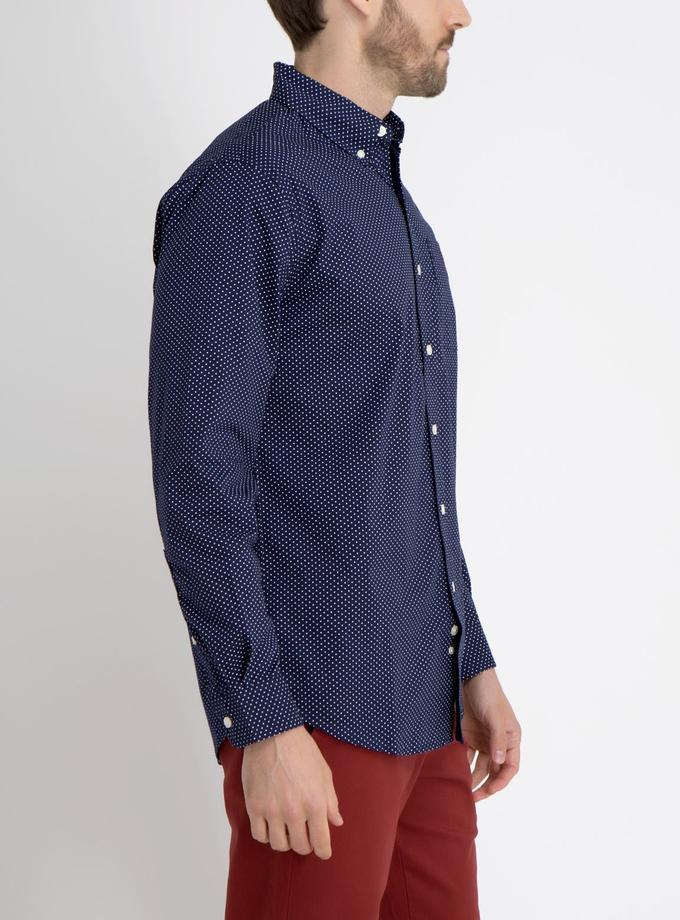 USPA STRETCH FIT DOT SHIRT IN POPLIN Best Seller