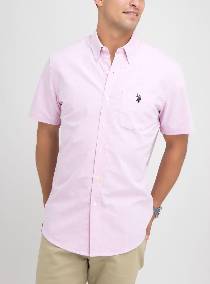 USPA STRETCH FIT SHIRT IN OXFORD High Quality