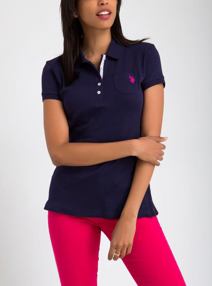 USPA STRETCH INTERLOCK POLO SHIRT Best Buy