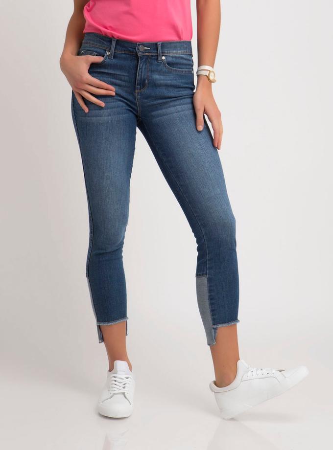 USPA STRETCH MID RISE SKINNY CROP JEANS Same Day Delivery