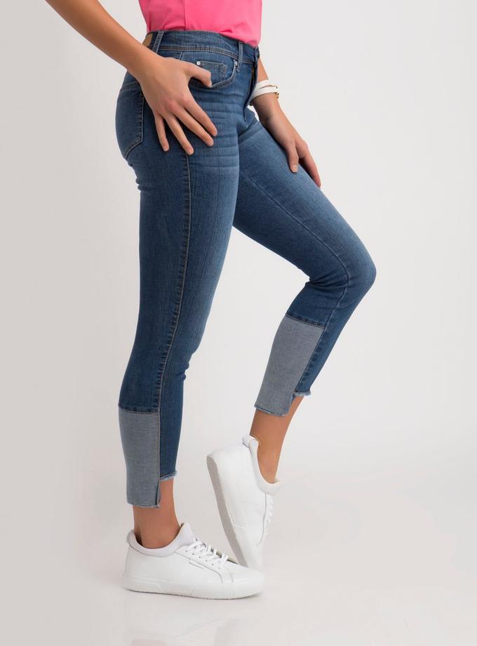 USPA STRETCH MID RISE SKINNY CROP JEANS Same Day Delivery