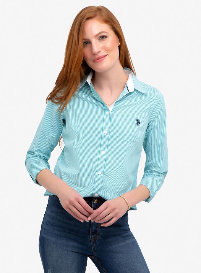 USPA STRETCH POPLIN WOVEN SHIRT Best Price