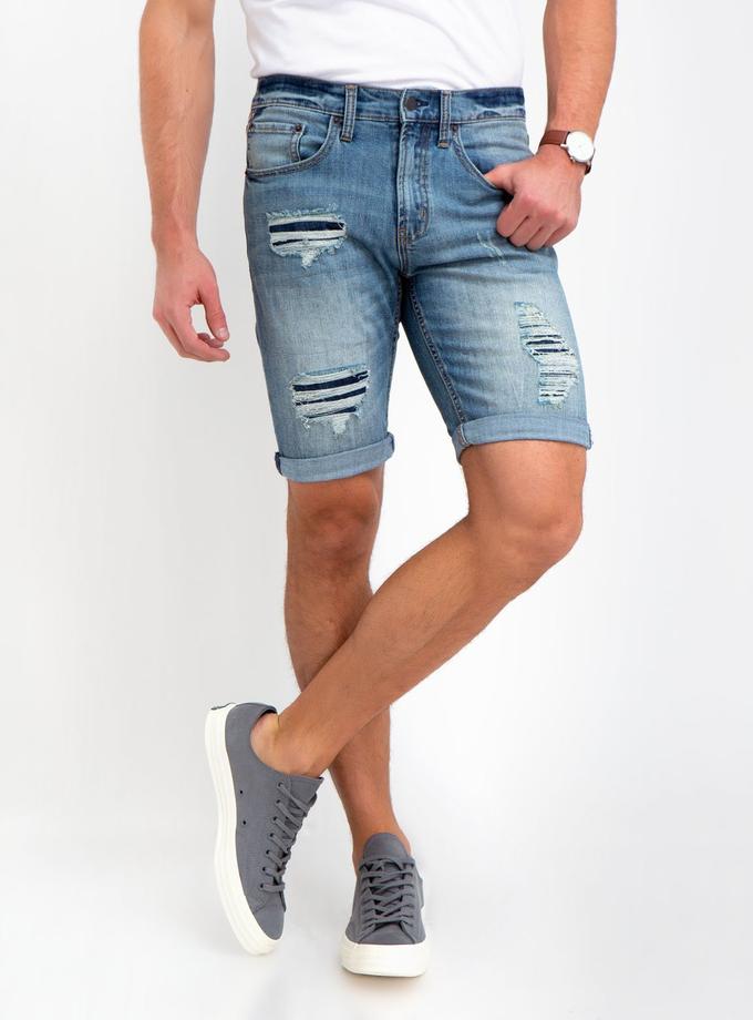 USPA STRETCH SLIM DENIM SHORTS High Quality