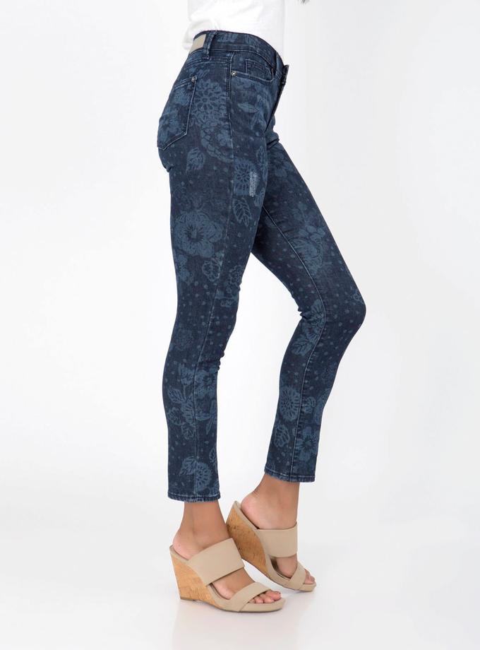 USPA STRETCH SUPER SKINNY FIT FLORAL JEANS New Arrival