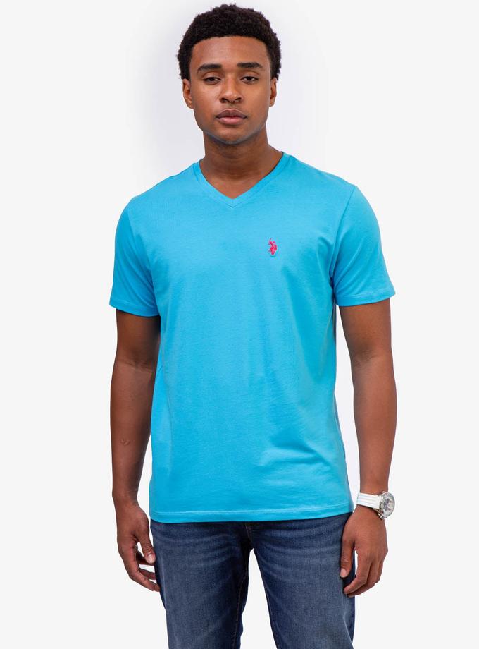 USPA STRETCH V-NECK T-SHIRT On Sale