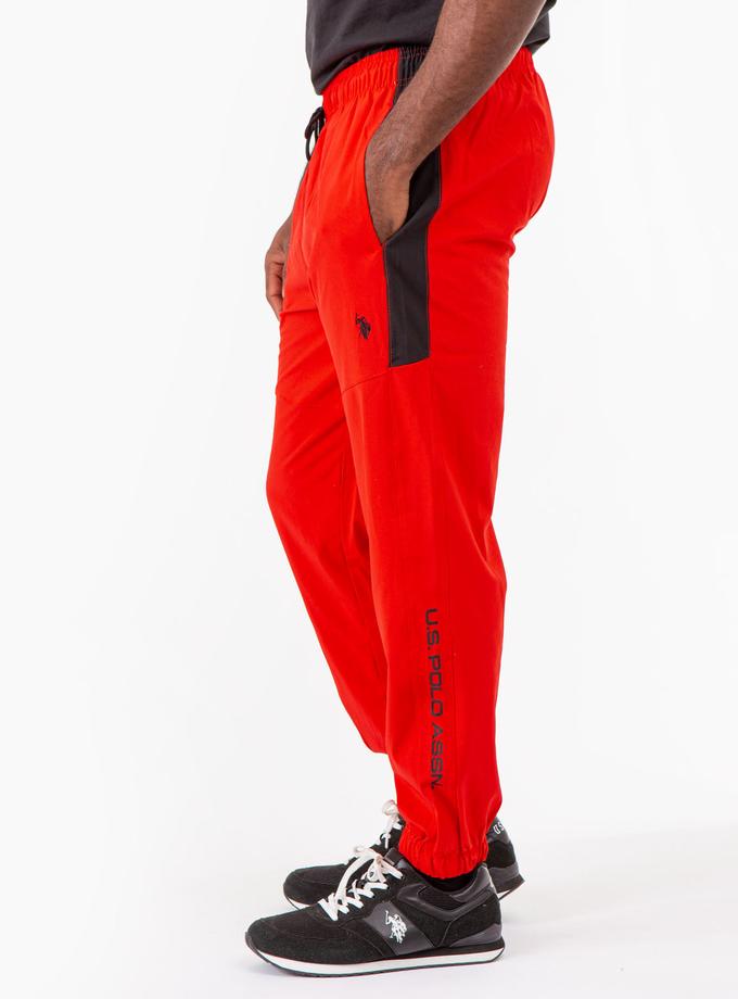 USPA STRETCH WOVEN SIDE STRIPE JOGGER For Sale