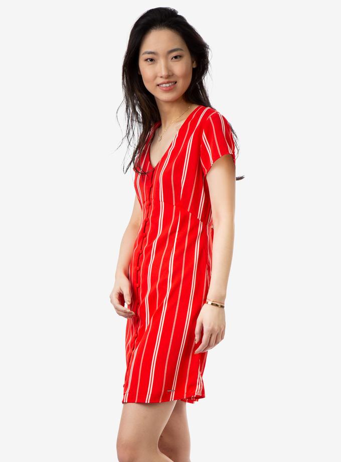 USPA STRIPE BUTTON UP DRESS Same Day Delivery