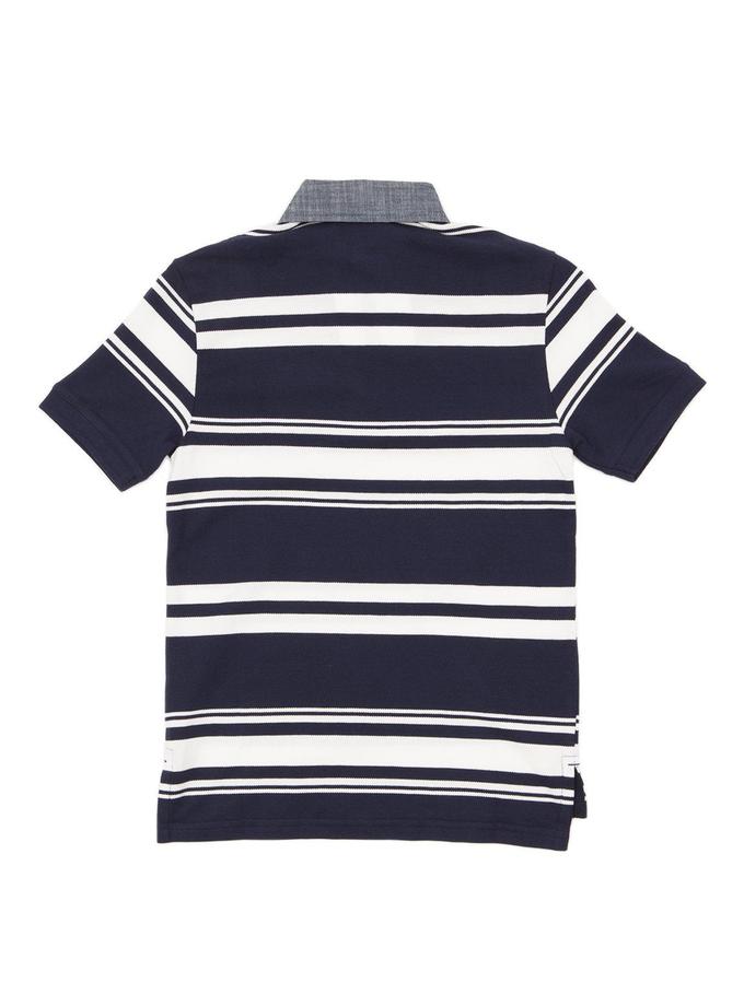 USPA Stripe Patch Polo Shirt High Quality