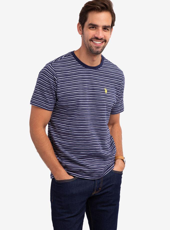 USPA STRIPE SLUB JERSEY T-SHIRT Best Price